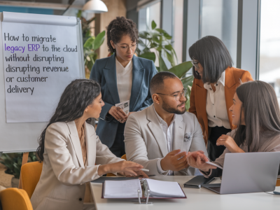 How to migrate legacy erp to the cloud without disrupting revenue or customer delivery