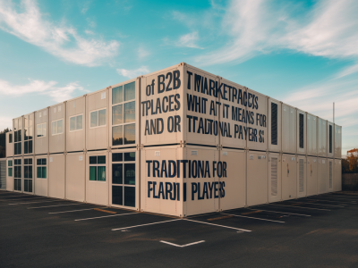 The rise of B2B marketplaces and what it means for traditional players