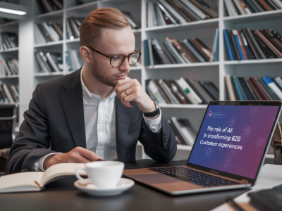 The role of AI in transforming B2B customer experiences