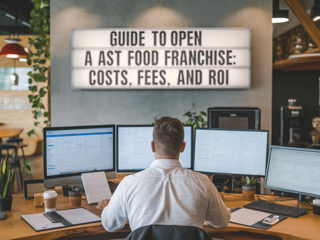 Guide ouvrir une franchise de restauration rapide : costs, fees, roi