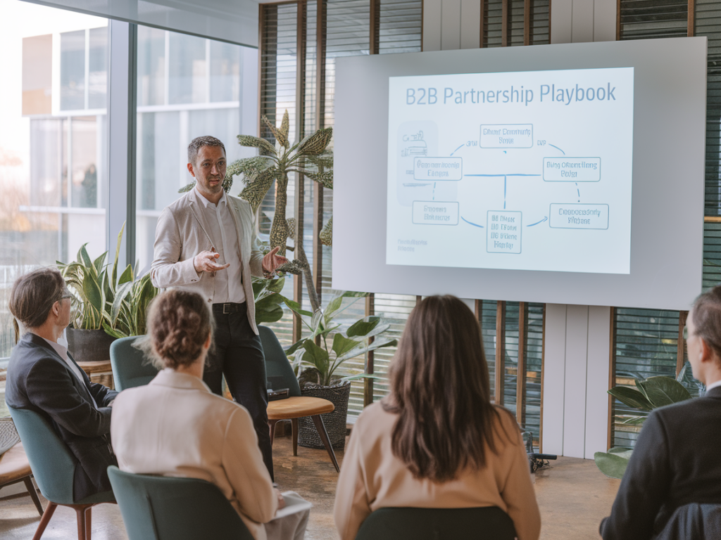 How to build a b2b partnership playbook that gets enterprise pilots approved in 90 days