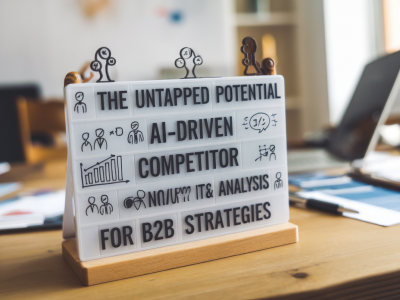 The untapped potential of ai-driven competitor analysis for b2b strategies
