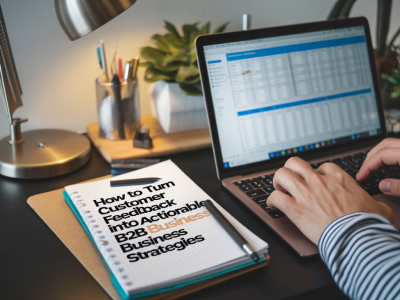 How to turn customer feedback into actionable B2B business strategies