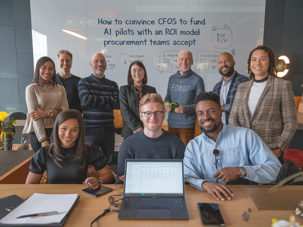 How to convince cfos to fund ai pilots with an roi model procurement teams accept