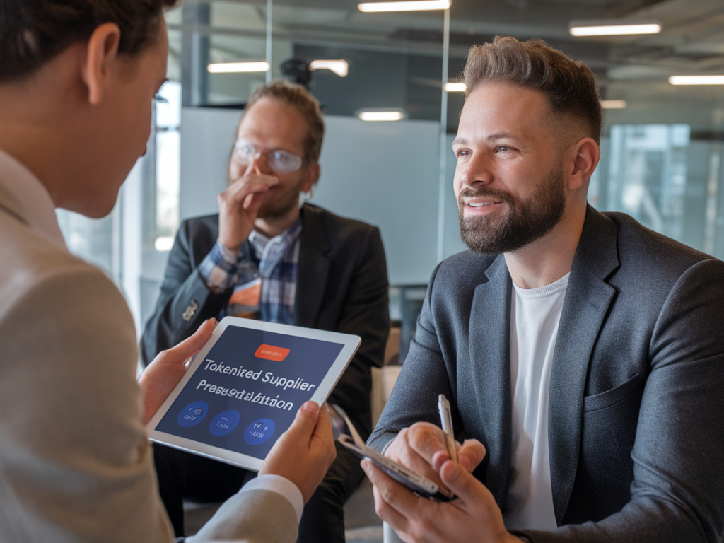 How to design a tokenized supplier financing pitch that treasury can't refuse