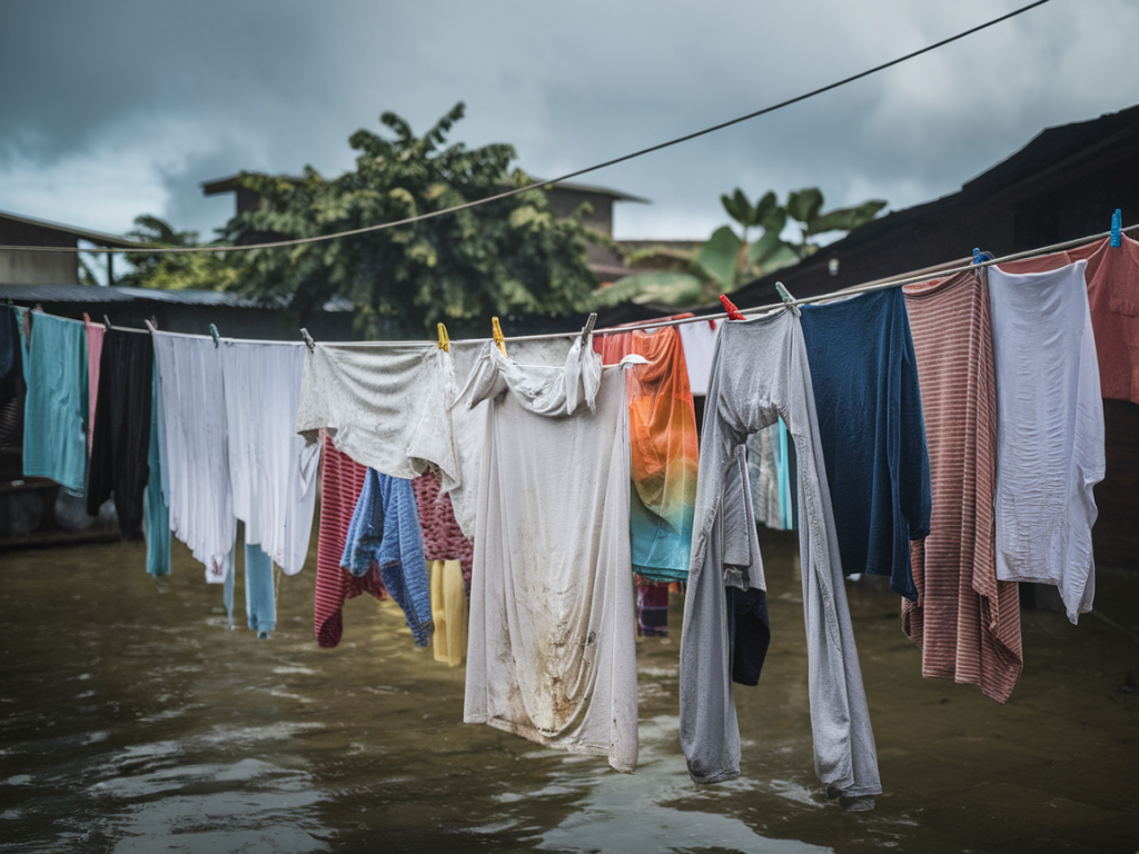 Fixing odeurs dhumidité persistantes sur le linge séché with steam tips